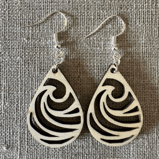 Boucles d'oreilles GOUTTES NATUREL